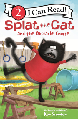 Splat the Cat and the Obstacle Course B0GMZH6JZ2 Book Cover