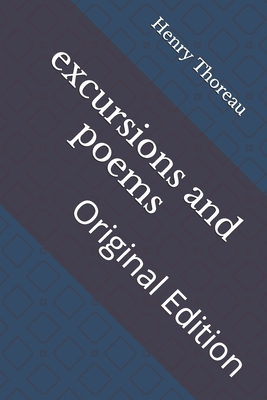 excursions and poems: Original Edition B092P78QB1 Book Cover