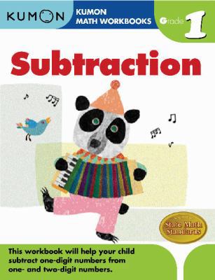 Kumon Grade 1 Subtraction 1933241500 Book Cover