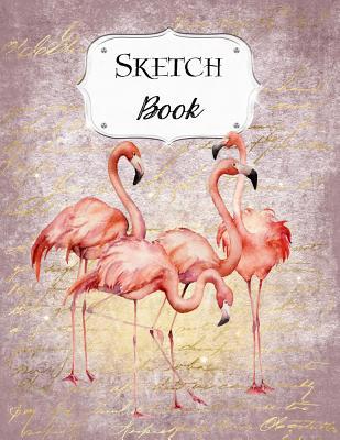 Sketch Book: Flamingo Sketchbook Scetchpad for ... 107351109X Book Cover