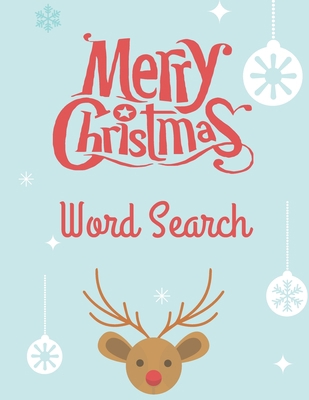 Merry Christmas Word Search: 75 Puzzle Pages fo... [Large Print] 1709580852 Book Cover