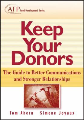 Keep Your Donors 0470080396 Book Cover