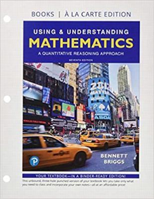 Using & Understanding Mathematics: A Quantitati... 0135026733 Book Cover