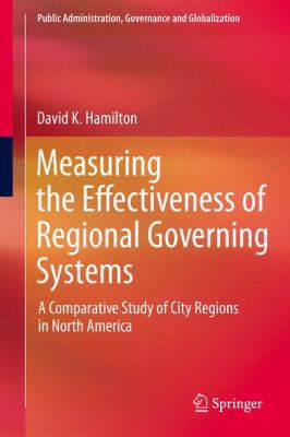 Measuring the Effectiveness of Regional Governi... 1461416256 Book Cover