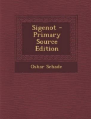 Sigenot [German, Middle High] 1294780611 Book Cover