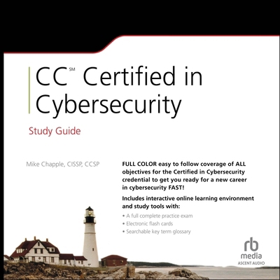 CC Certified in Cybersecurity Study Guide B0DB2RNM3P Book Cover