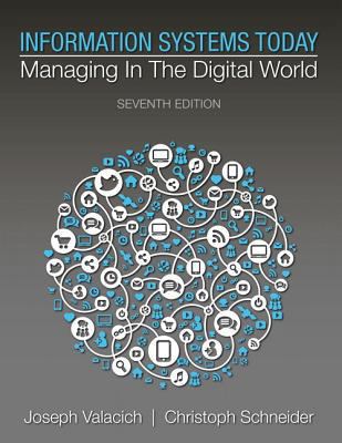 Information Systems Today: Managing in a Digita... 0134058577 Book Cover