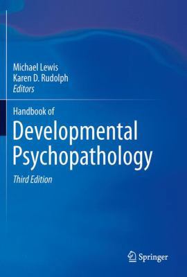 Handbook of Developmental Psychopathology 1489976728 Book Cover