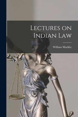 Lectures on Indian Law 1019009535 Book Cover