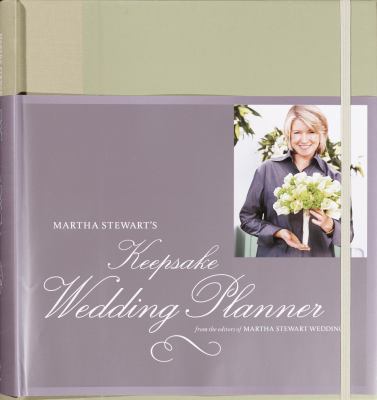 Martha Stewart's Keepsake Wedding Planner B0079JCFRQ Book Cover