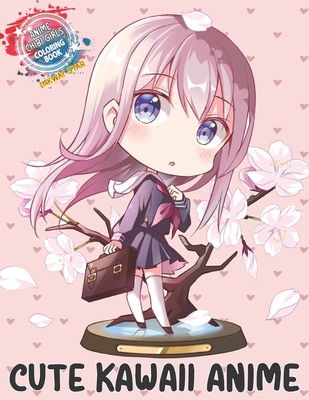 Anime Chibi Girls Coloring Book: Cute Kawaii Anime Coloring Book Collection Japanese Cartoons Manga Style, Adorable Characters For Adults and Kids ... Inspiration Vol2 (Inkway Anime Coloring Zone)