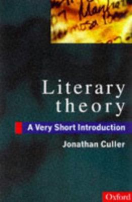 Literary Theory: A Very Short Introduction 019285318X Book Cover