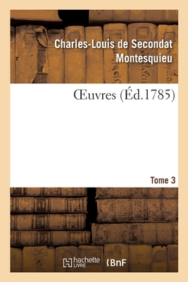 Oeuvres. Tome 3 [French] 2329345674 Book Cover