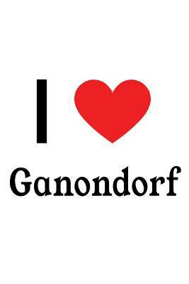 I Love Ganondorf: Ganondorf Designer Notebook 1717918697 Book Cover