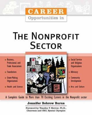 Career Opportunities in the Nonprofit Sector 0816060045 Book Cover
