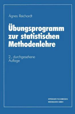 Übungsprogramm Zur Statistischen Methodenlehre [German] 3409638210 Book Cover