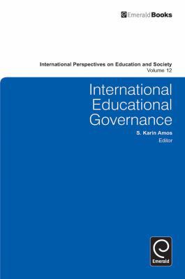 International Educational Governance 0857243039 Book Cover