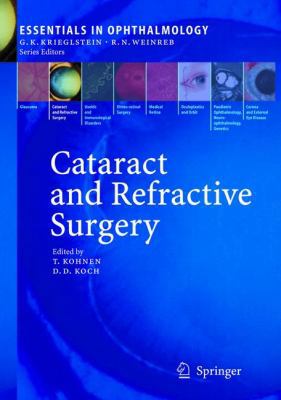 Cataract and Refractive Surgery 3540200460 Book Cover