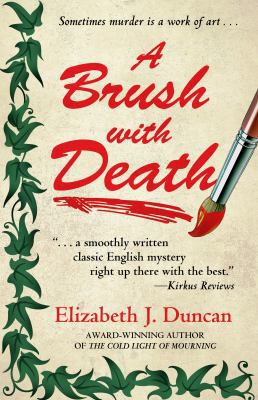 A Brush with Death [Large Print] 1410441601 Book Cover