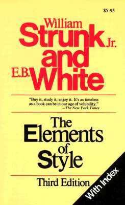 The Elements of Style 0205191584 Book Cover
