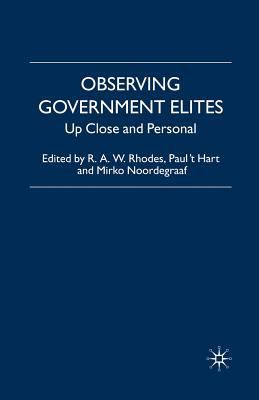 Observing Government Elites: Up Close and Personal 134928405X Book Cover
