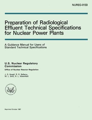 Preparation of Radiological Effluent Technical ... 1502529580 Book Cover
