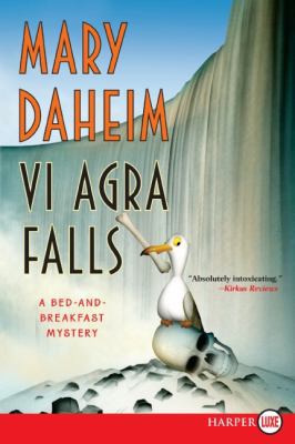 VI Agra Falls: A Bed-And-Breakfast Mystery [Large Print] 0061562718 Book Cover