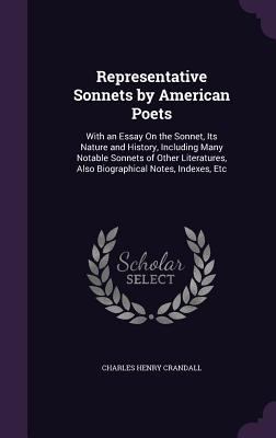 Representative Sonnets by American Poets: With ... 135819081X Book Cover