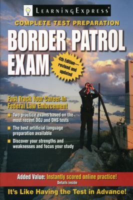 Border Patrol Exam 1576856720 Book Cover