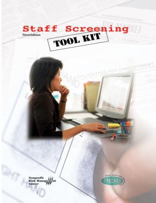 Staff Screening Tool Kit ?3rd Edition 1893210189 Book Cover