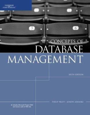 Concepts of Database Management 1423901479 Book Cover