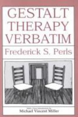 Gestalt Therapy Verbatim 0939266059 Book Cover