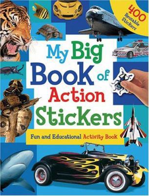 My Big Book of Action Stickers 1741576016 Book Cover