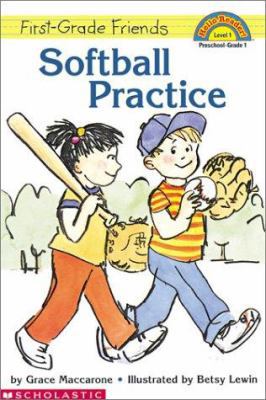 Softball Practice (Scholastic Reader, Level 1) 043920139X Book Cover