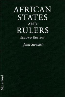 African States and Rulers 0786406135 Book Cover