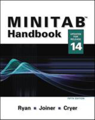 MINITAB Handbook: Updated for Release 14 0534496008 Book Cover