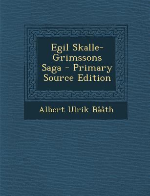 Egil Skalle-Grimssons Saga [Swedish] 129412806X Book Cover