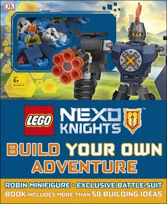 LEGO NEXO KNIGHTS Build Your Own Adventure 0241283655 Book Cover