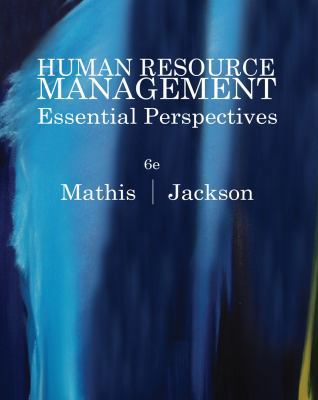 Human Resource Management: Essential Perspectives 0538481706 Book Cover