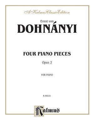 Four Piano Pieces, Op. 2 175798254X Book Cover