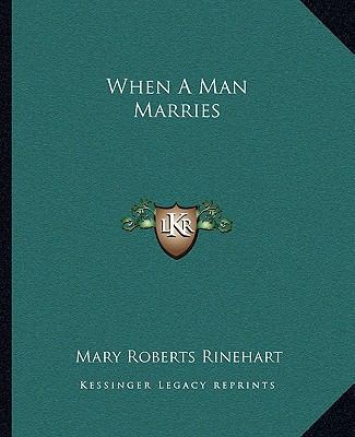 When A Man Marries 116271669X Book Cover