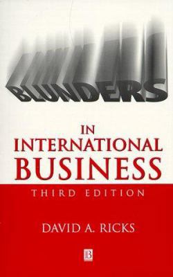 Blunders in International Business 0631217762 Book Cover