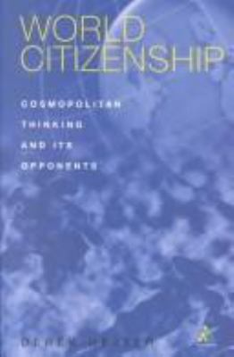 World Citizenship: Cosmopolitan Thinking and It... 0826458920 Book Cover