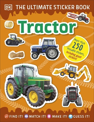Ultimate Sticker Book Tractor 024146708X Book Cover