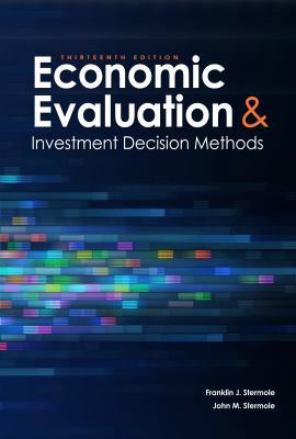 Economic evaluation and investment decision met... 1878740008 Book Cover