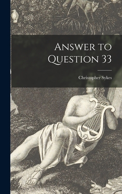 Answer to Question 33 1013515285 Book Cover