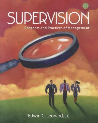 Supervision: Concepts and Practices of Management 1111969795 Book Cover