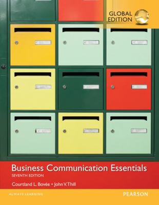 Business Communication Essentials 1292093269 Book Cover