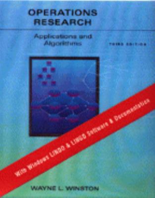 Operations Research Applications and Algorithms 0534520200 Book Cover