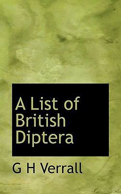 A List of British Diptera 1117498662 Book Cover